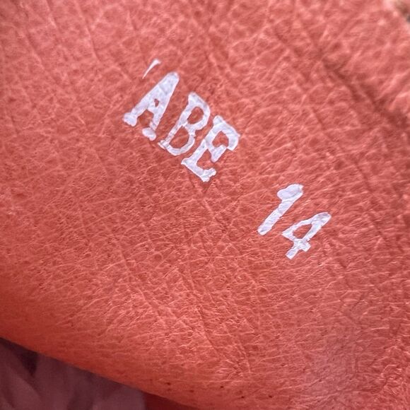 Marc Nolan Abe Navy Blue Leather & Tan Cream Canvas Loafers Men15 Slip On Boat - Picture 13 of 16